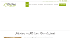 Desktop Screenshot of eatonfamilydental.com